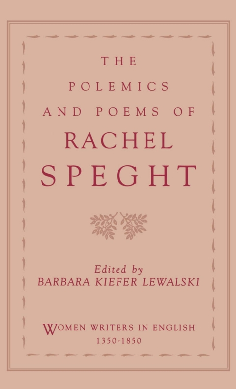 Cover image for book The Polemics and Poems of Rachel Speght