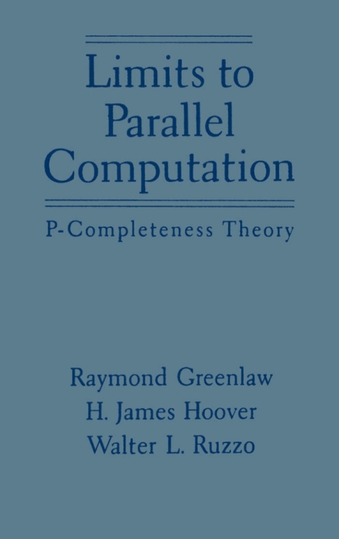 Cover image for book Limits to Parallel Computation