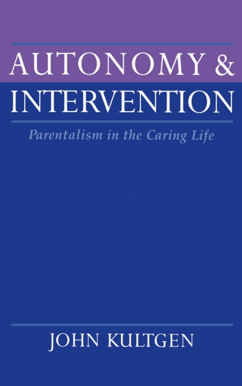 Cover image for book Autonomy and Intervention