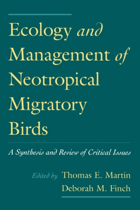 Cover image for book Ecology and Management of Neotropical Migratory Birds