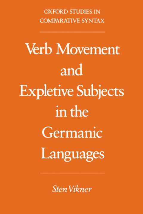 Cover image for book Verb Movement and Expletive Subjects in the Germanic Languages