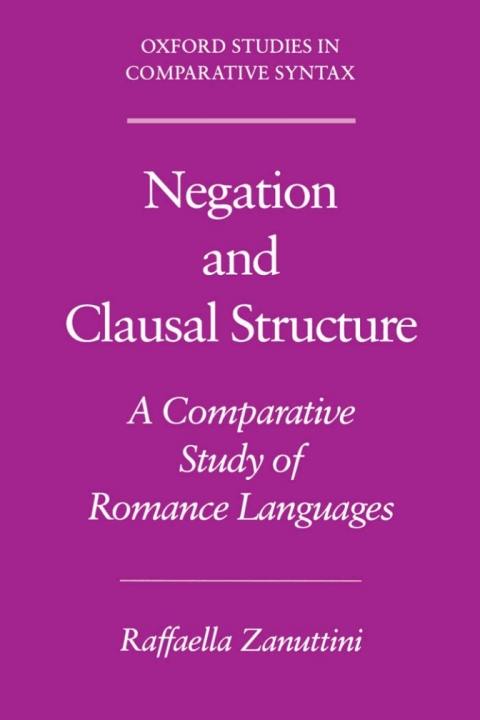 Cover image for book Negation and Clausal Structure