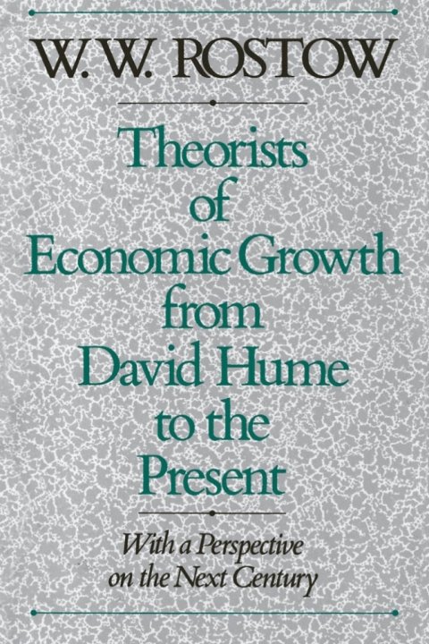 Cover image for book Theorists of Economic Growth from David Hume to the Present