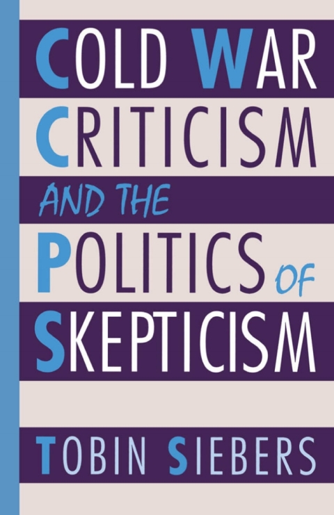 Cover image for book Cold War Criticism and the Politics of Skepticism