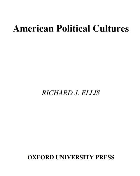 Cover image for book American Political Cultures