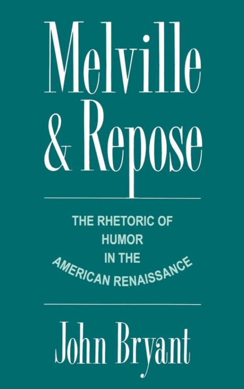 Cover image for book Melville and Repose
