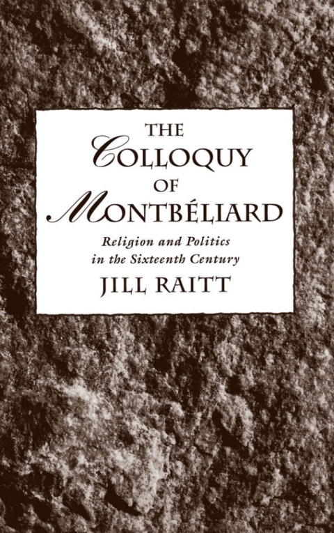 Cover image for book The Colloquy of Montbéliard