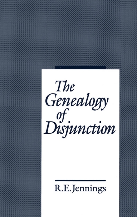 Cover image for book The Genealogy of Disjunction