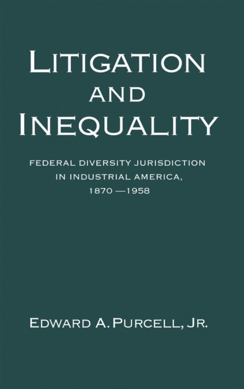 Cover image for book Litigation and Inequality