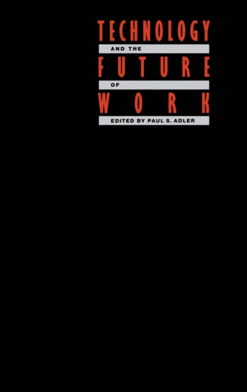 Cover image for book Technology and the Future of Work
