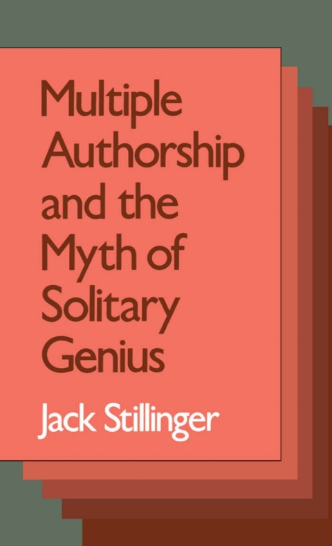 Cover image for book Multiple Authorship and the Myth of Solitary Genius