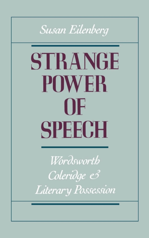 Cover image for book Strange Power of Speech