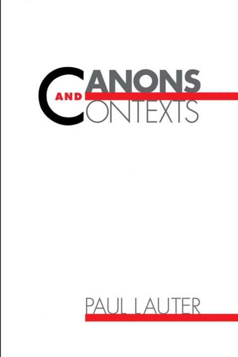 Cover image for book Canons and Contexts