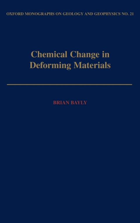 Cover image for book Chemical Change in Deforming Materials