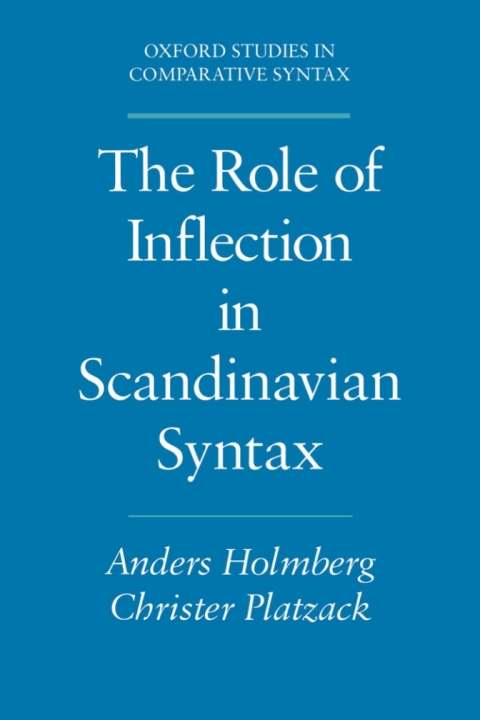 Cover image for book The Role of Inflection in Scandinavian Syntax