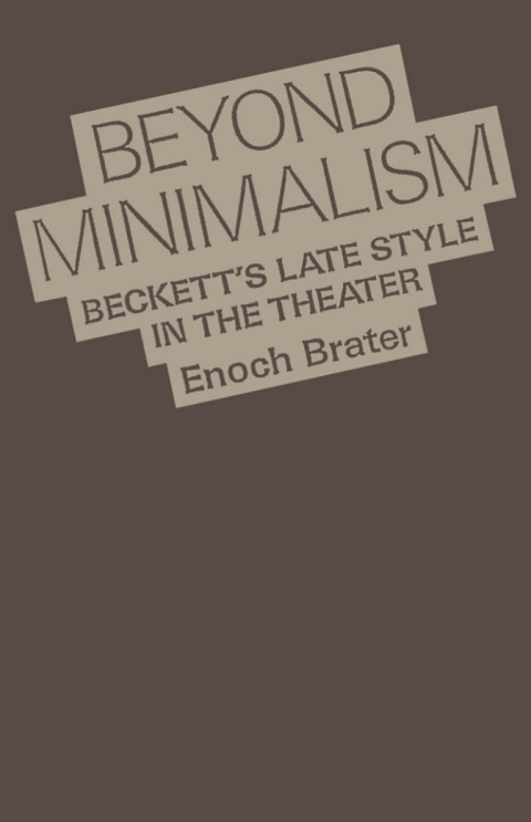 Cover image for book Beyond Minimalism