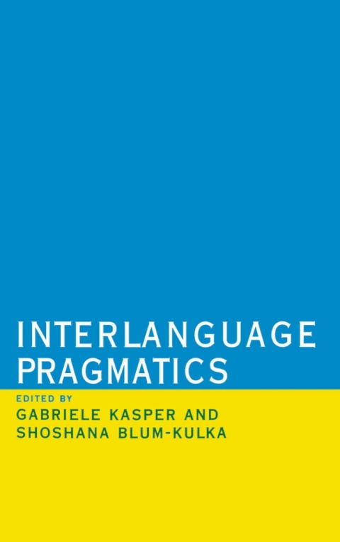 Cover image for book Interlanguage Pragmatics