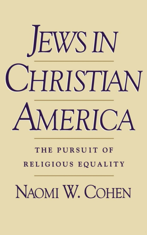Cover image for book Jews in Christian America
