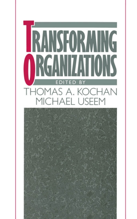 Cover image for book Transforming Organizations