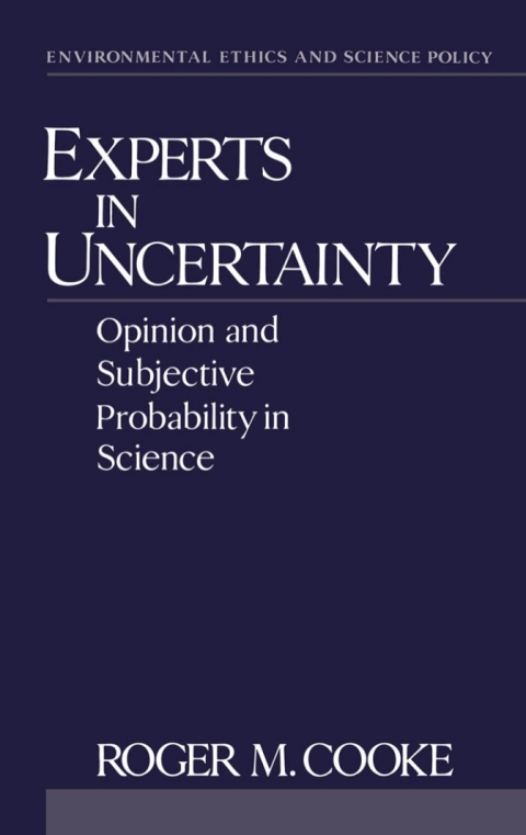 Cover image for book Experts in Uncertainty