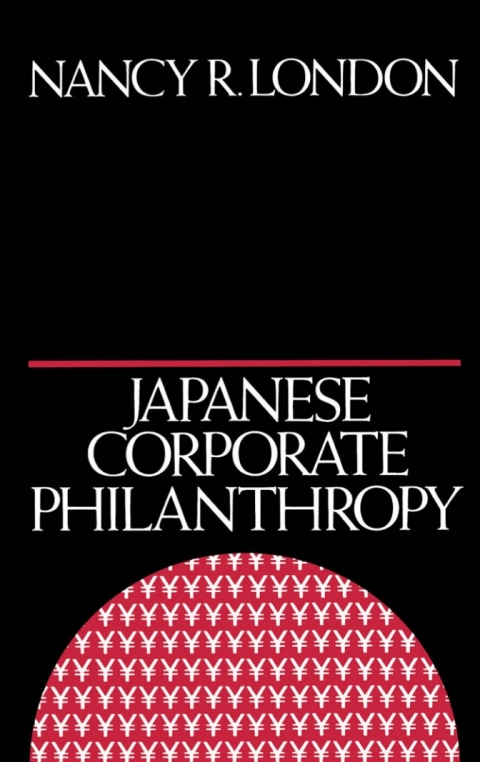 Cover image for book Japanese Corporate Philanthropy