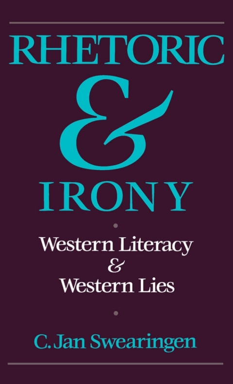 Cover image for book Rhetoric and Irony