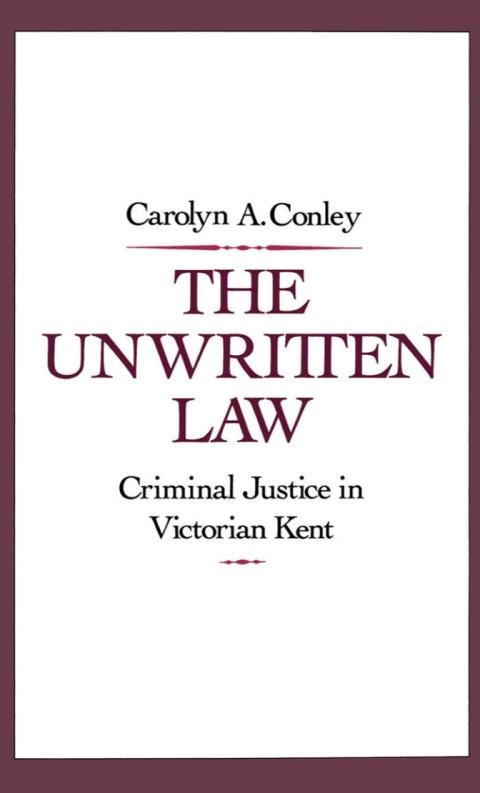 Cover image for book The Unwritten Law