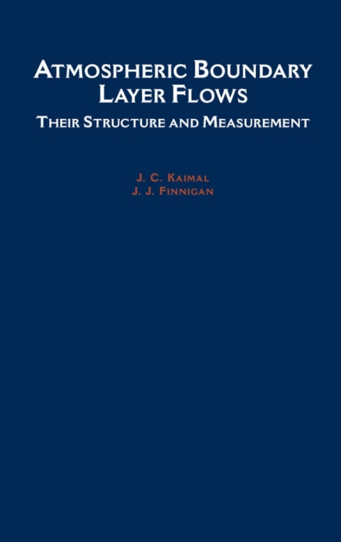 Cover image for book Atmospheric Boundary Layer Flows