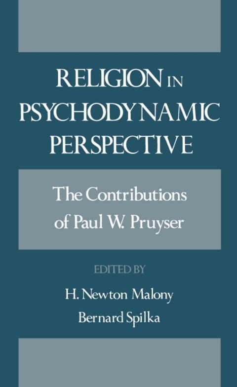 Cover image for book Religion in Psychodynamic Perspective