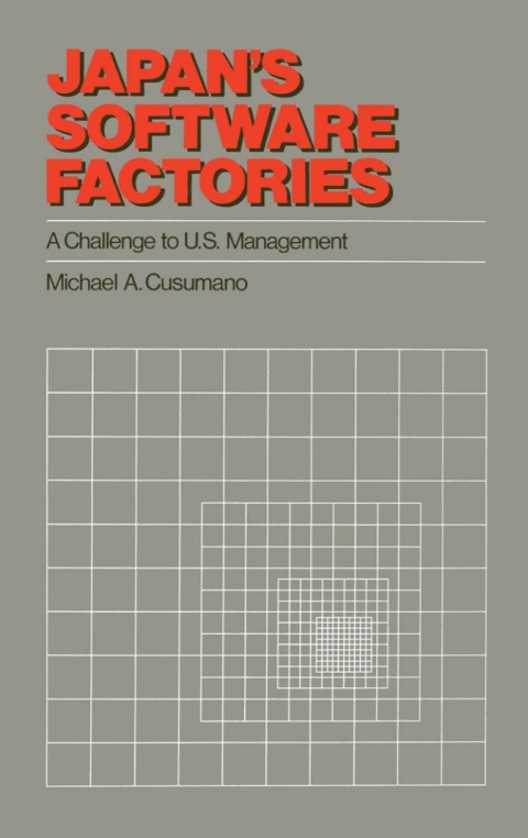 Cover image for book Japan's Software Factories