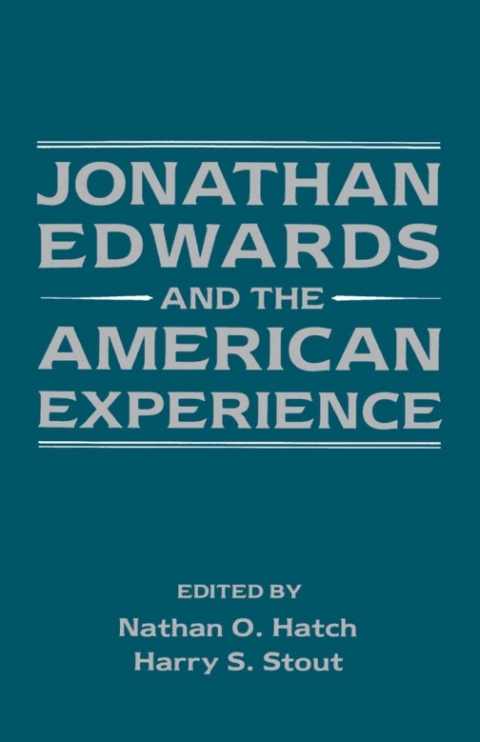 Cover image for book Jonathan Edwards and the American Experience