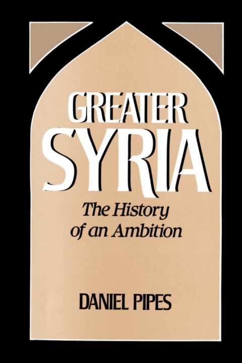 Cover image for book Greater Syria