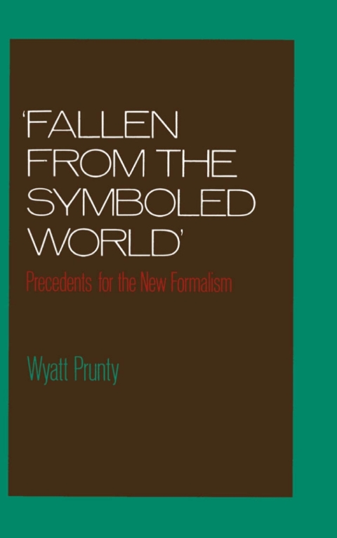 Cover image for book "Fallen from the Symboled World"