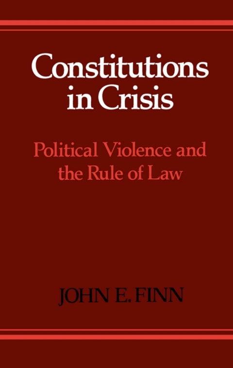 Cover image for book Constitutions in Crisis
