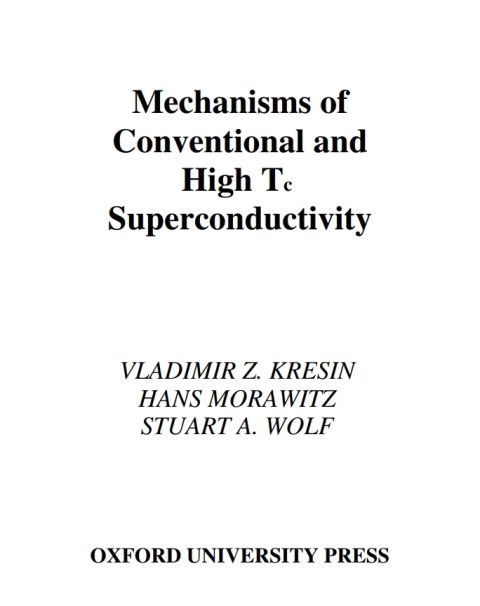 Cover image for book Mechanisms of Conventional and High Tc Superconductivity