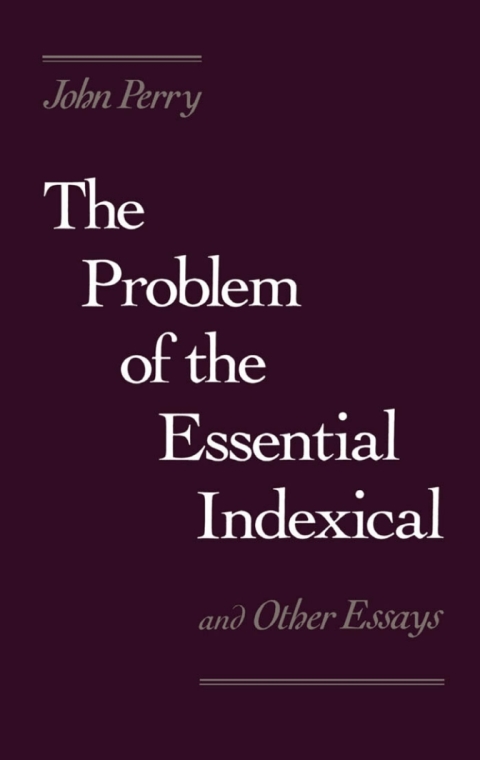 Cover image for book The Problem of the Essential Indexical