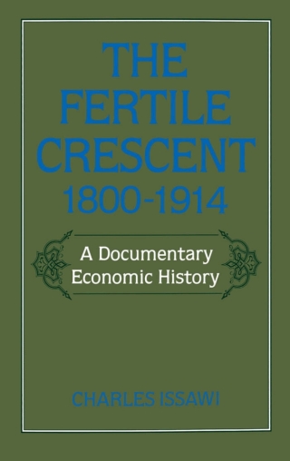 The Fertile Crescent, 1800-1914
