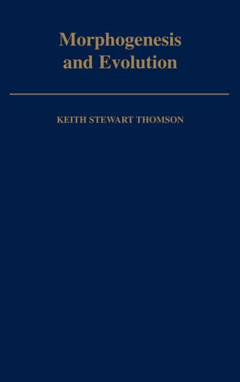Cover image for book Morphogenesis and Evolution