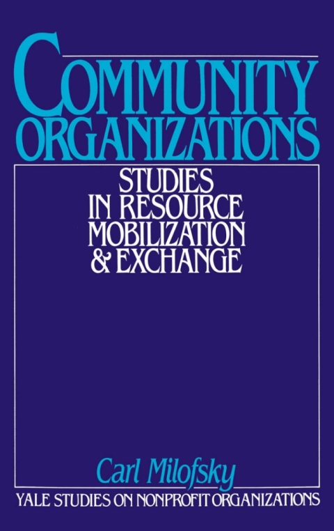 Cover image for book Community Organizations