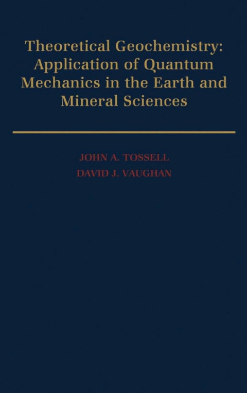 Cover image for book Theoretical Geochemistry