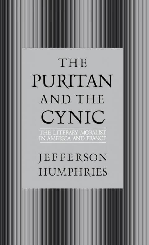 Cover image for book The Puritan and the Cynic