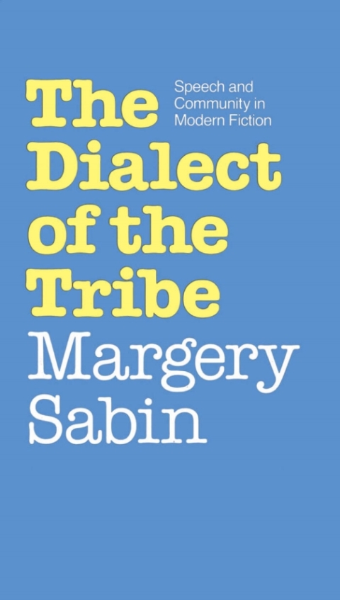 Cover image for book The Dialect of the Tribe