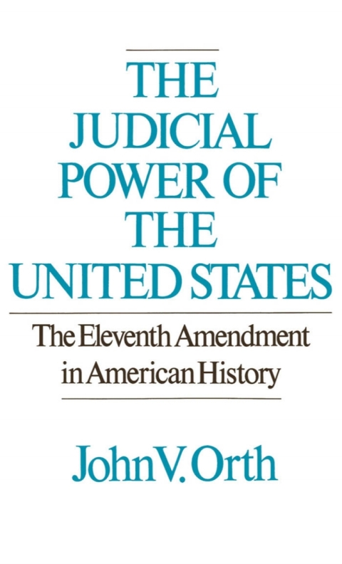 Cover image for book The Judicial Power of the United States