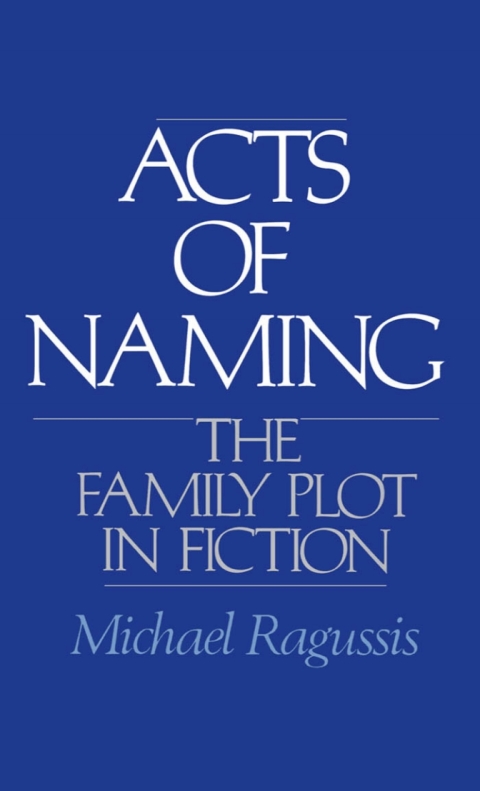Cover image for book Acts of Naming