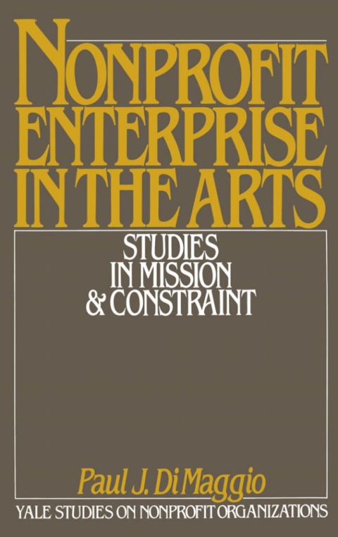 Cover image for book Nonprofit Enterprise in the Arts