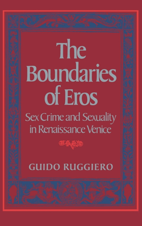 Cover image for book The Boundaries of Eros