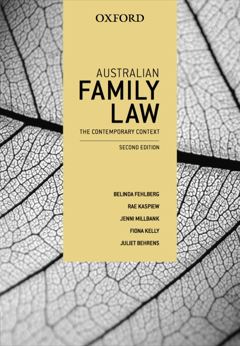 Cover image for book Australian Family Law: The Contemporary Context