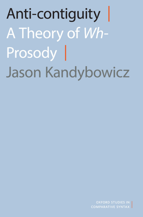 Cover image for book Anti-contiguity