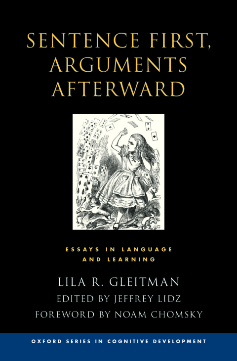 Cover image for book Sentence First, Arguments Afterward