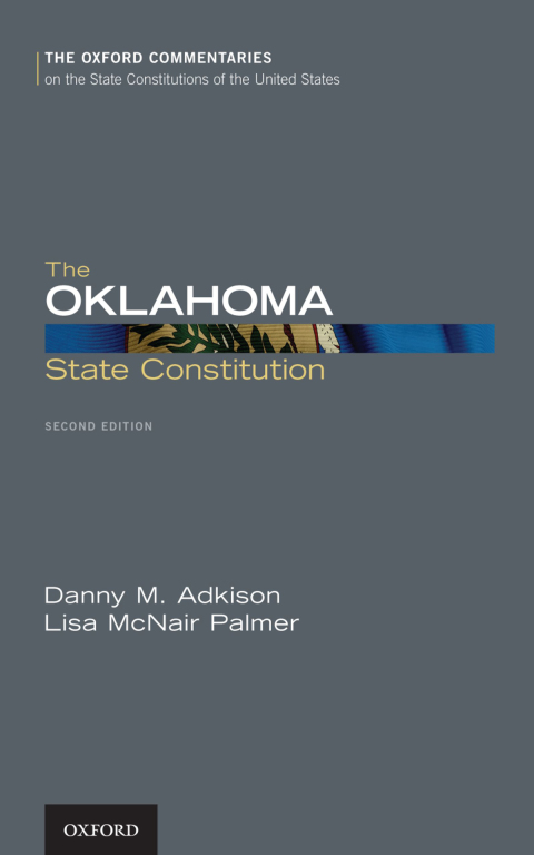 Cover image for book The Oklahoma State Constitution
